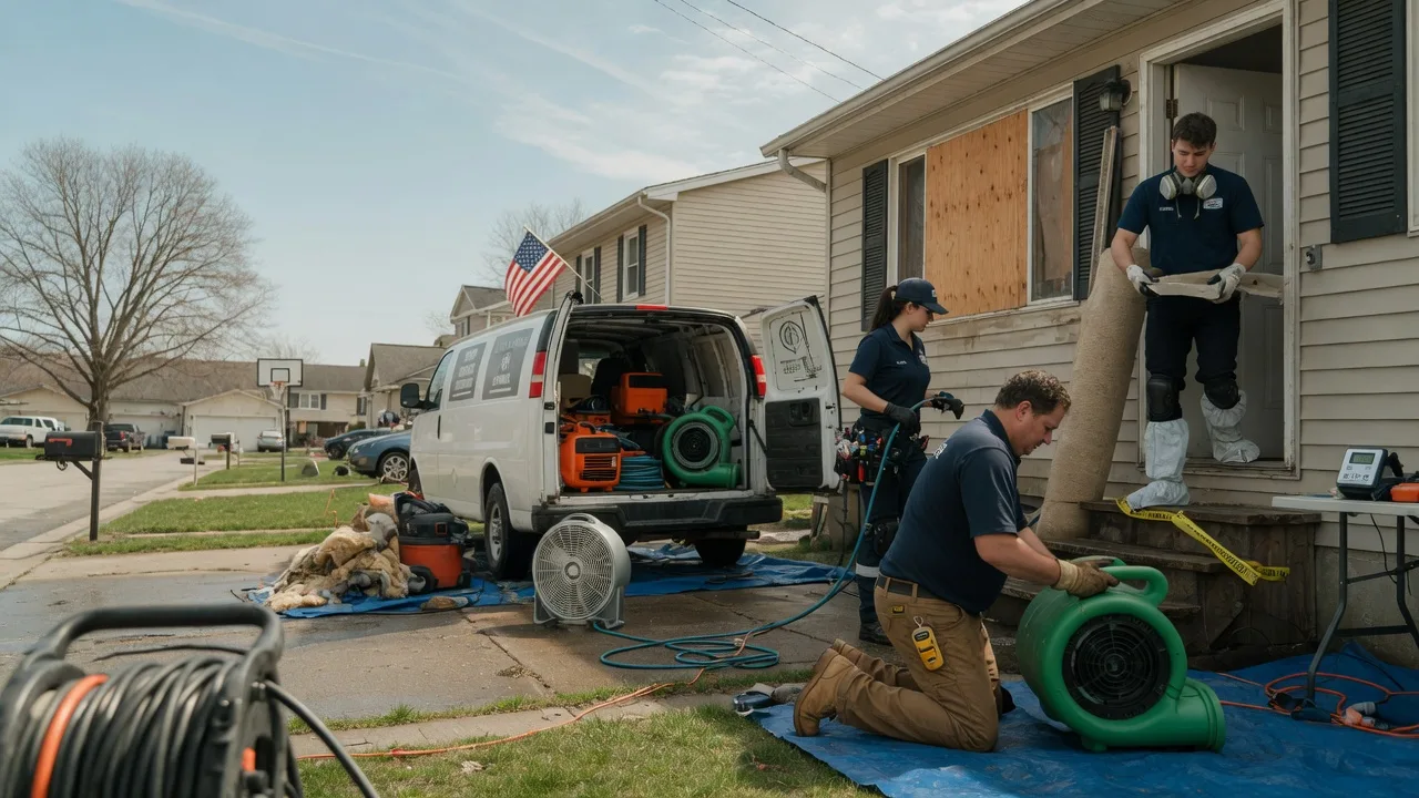 Water Damage Restoration in Coulters, PA near me